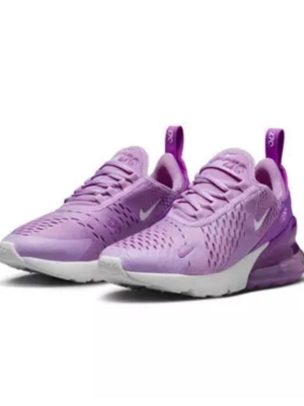 Nike Air Max 270 "Rush Fuchsia/Fuchsia Dream/White" Girls 6.5/Women’s 8